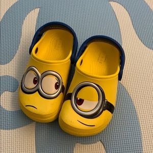 Excellent condition communion crocs size 10c